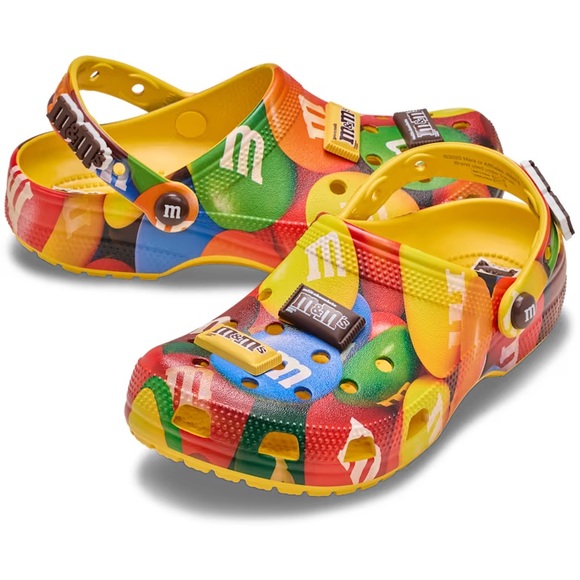 CROCS M&M'S x Crocs Classic Clog limited edition size 8 nwt - Picture 15 of 16